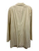 Burberry London Size 14 Yellow Tan Rayon Button Down Collared Long Sleeve Jacket Yellow Tan / 14