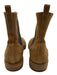 ecco Shoe Size 12 Tan & Brown Suede Elastane Ankle Flat Booties Tan & Brown / 12