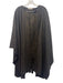 Magid Bernard Size 10 Black & Brown Wool Fringe Edging Back Zip Grid Skirt Set Black & Brown / 10