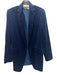 Sportmax Code Size 12 Blue Cotton Blend Velvet Open Front Flap Pockets Jacket Blue / 12
