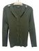 Liverpool LA Size L Green & Black Viscose Blend Ribbed Knit V Neck Sweater Green & Black / L