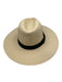 Beach by Flora Bella Beige & Black Paper Grosgrain Ribbon Starfish Hat Beige & Black / One Size