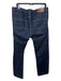 Tellason Size 33 Dark Wash Cotton Blend Solid Selvedge Jean Men's Pants 33