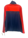 Adidas Size L Blue & Orange Polyester Zipper Men's Jacket Blue & Orange / L