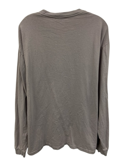John Elliot Size 4 Purple Cotton Solid T shirt Crew Men's Long Sleeve Shirt Purple / 4