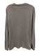 John Elliot Size 4 Purple Cotton Solid T shirt Crew Men's Long Sleeve Shirt Purple / 4