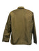 Prada Size S Olive Green Nylon Solid Zip UP Men's Jacket Olive Green / S