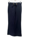 Tory Burch Size XS Black Cotton Blend Elastic Waist Goldtone Hardware Pants Black / XS