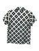Bed Head Size XS Black & White Cotton Blend Button Front Printed Pajamas Black & White / XS