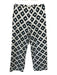 Bed Head Size XS Black & White Cotton Blend Button Front Printed Pajamas Black & White / XS