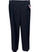 Elie Tahari Size xs / 2 Black Wool & Polyester Straight Leg Zip Pocket Pants Black / xs / 2