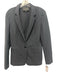 Lafayette 148 Size 6/8 Navy Blue Cotton Blend Long Sleeve Pin Stripe Pant Set Navy Blue / 6/8