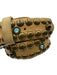 Leatherock Brown, Blue, & Red Leather Embedded Stones Studs Belts Brown, Blue, & Red / M/L