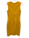 Michael Kors Collection Size 6 Marigold Yellow Wool Blend Sleeveless Dress Marigold Yellow / 6