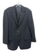 Boss Black Wool Blend Solid notched 2 Button Men's Blazer 40