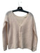 La maille sezane Size XXS Blush Alpaca & Mohair V Neck Button Front Cardigan Top Blush / XXS