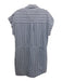 Veronica Beard Size M Blue & White Cotton Blend Patch Pocket Sleeveless Dress Blue & White / M