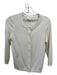 Kate Spade Size S Cream Cotton Blend Knit Button Up Cardigan Sweater Cream / S