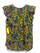 Cleobella Size S Teal, Yellow & Purple Cotton Floral Paisley Midi Skirt Set Teal, Yellow & Purple / S