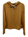 Vuori Size Medium Marigold Yellow Polyester Blend Long Sleeve Hood Sweater Marigold Yellow / Medium