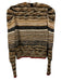 Veronica Beard Size S Brown, Tan & Multi Poly Blend V Neck Button Front Cardigan Brown, Tan & Multi / S