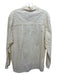 Humanoid Size L Cream White Cotton Crinkle Long Sleeve 1/2 Button Top Cream White / L