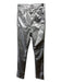Mother Size 26 Silver PU leather 5 Pocket Skinny Pants Silver / 26