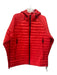 Pajar Size L Red Synthetic Solid Puffer Zip Up Men's Jacket L