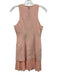 Cinq a Sept Size 2 Baby Pink Triacetate Blend Sleeveless Accordion Pleat Dress Baby Pink / 2
