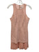Cinq a Sept Size 2 Baby Pink Triacetate Blend Sleeveless Accordion Pleat Dress Baby Pink / 2