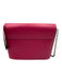Mary Katrantzou Hot pink Leather Magnetic Closure Flap Top Chain Strap Bag Hot pink