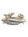 Jeffrey Campbell Shoe Size 8 Cream Manmade Material Flower Detail Sandal Shoes Cream / 8