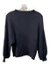 Line + Dot Size XS Black Rayon Ribbed High Neck Long Sweater Black / XS