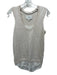 Brochu Walker Size XS Beige Linen Blend Sleeveless Knit Top Beige / XS