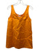 Frame Size S Orange Viscose Blend Sleeveless Zip Side Mini Dress Orange / S