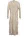 Ulla Johnson Size M White Viscose & Polyester Long Sleeve Midi Knit Dress White / M
