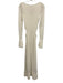 Significant Other Size 4 White Cotton & Polyester Long Sleeve Cut Outs Dress White / 4