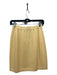 St John Collection Size 2 Butter Yellow Wool Blend Elastic Waist Skirt Butter Yellow / 2