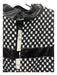 Chanel Size XS/34 Black & White Polyamide Blend Checkered Zip Front Jacket Black & White / XS/34