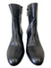 Stuart Weitzman Shoe Size 6 Black Leather Calf High Almond Toe Booties Black / 6