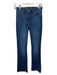 KUT Size 00 Dark Wash Cotton Denim Boot Cut Button & Zip Front High Rise Jeans Dark Wash / 00