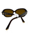 Louis Vuitton Brown & Gold Acetate Metal Glitter Logo Gradient Sunglasses Brown & Gold