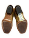 Fendi Shoe Size 6 Tan Brown Leather Square Toe Stitch Detail Block Heel Boots Tan Brown / 6