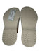 Sorel Shoe Size 5.5 Nude Beige & White Leather Two Tone Platform Sandals Nude Beige & White / 5.5