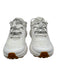 Hoka Shoe Size 6 White textile upper Elastic Laces Athletic Low Top Sneakers White / 6