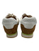 Veronica Beard Shoe Size 6 Cream White & Brown Textile & Leather Upper Sneakers Cream White & Brown / 6