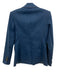 Veronica Beard Size 00 Medium Wash Cotton Blend Denim Shoulder Pads Jacket Medium Wash / 00