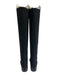 Stuart Weitzman Shoe Size 5.5 Black Leather Upper Almond Toe Textile Boots Black / 5.5