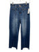 Bayeas Size 25 Medium & Dark Wash Cotton Front Seam Boot Cut Mid Rise Jeans Medium & Dark Wash / 25