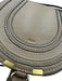 Chloe Brown Leather Flap Top Saddle Crossbody Mini Bag Brown / S